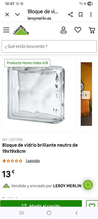 Bloques de vidrio terminal ondulado