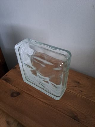 Bloques de vidrio terminal ondulado