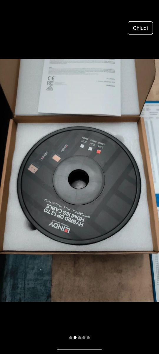 Lindy Cavo Displayport ad HDMI