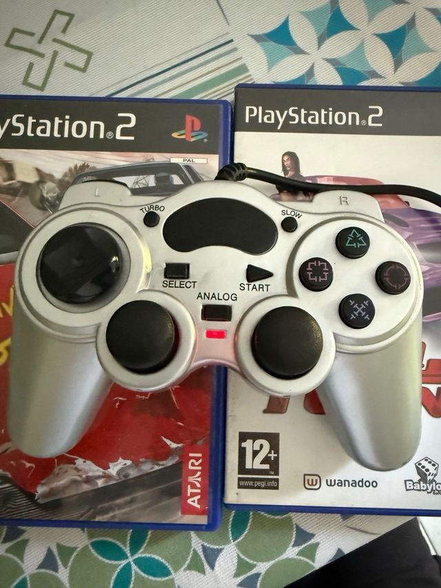 Lote PS2 Sony PlayStation 2 Negro/Blanco