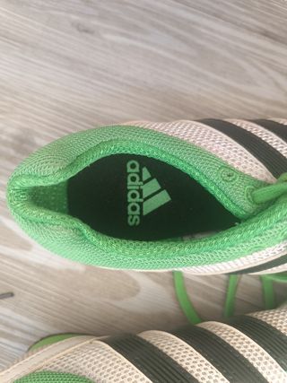 Zapatillas Adidas Atletismo Hombre Verde/Blanco