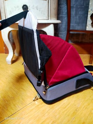 Trona portátil elevador para bebé