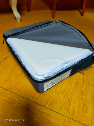 Trona portátil elevador para bebé