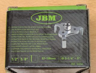 Llave JBM Extractora Filtros Aceite 51352