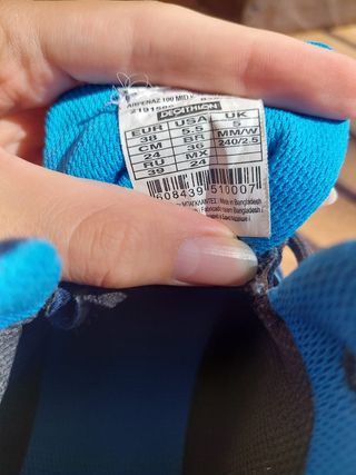 Botas de montaña Talla 38 Quechua