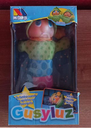 Gusiluz Peluche. Se ilumina la carita