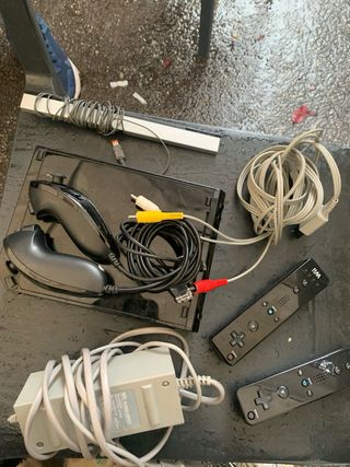 Nintendo Wii Completa Negra
