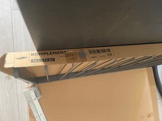 IKEA KOMPLEMENT Pantalonero 100x58cm Gris Oscuro