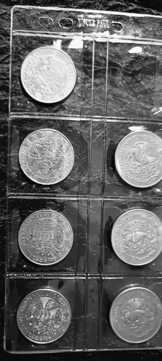 19 Monedas Mexicanas Colección