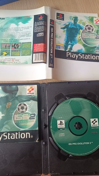 ISS Pro Evolution 2 PS1 Konami