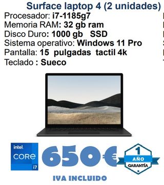 Surface Laptop 4
