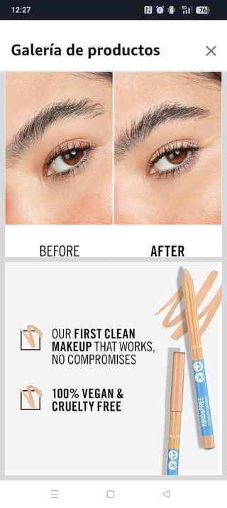 Rimmel Kind & Free Delineador 005 Cream