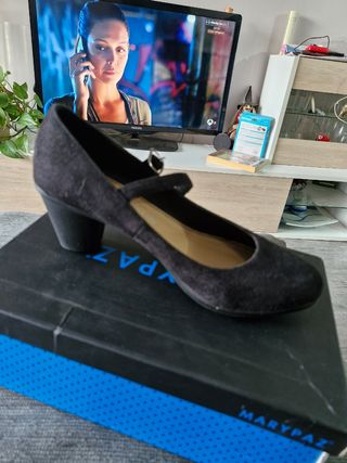 Zapatos Marypaz Negros Talla 38