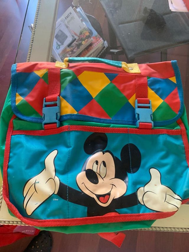Mochila Infantil Mickey Mouse Colores