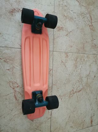 Monopatín Oxelo naranja 