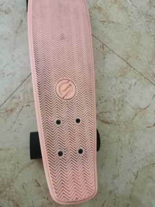 Monopatín Oxelo naranja 