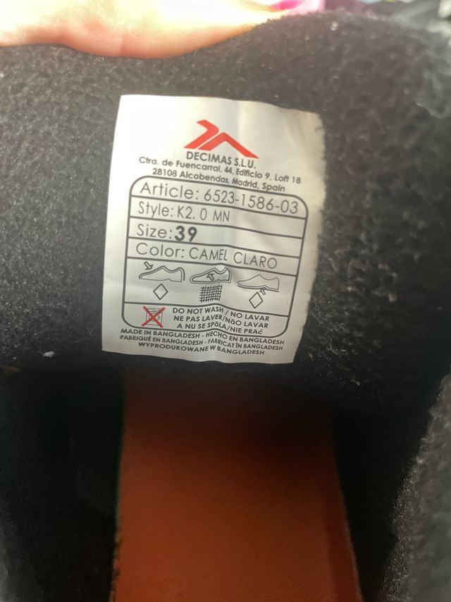 Botas Tenth Talla 39