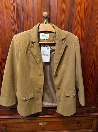 Blazer Stradivarius Beige XS