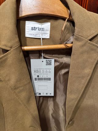 Blazer Stradivarius Beige XS