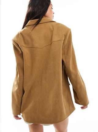 Blazer Stradivarius Beige XS