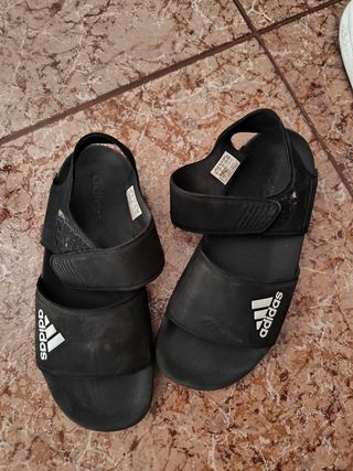 Sandalias Adidas Negras