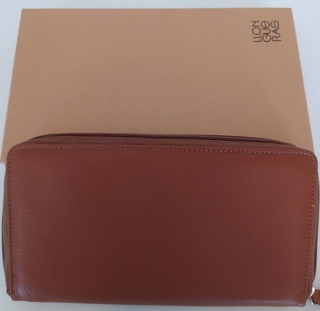 Monedero Llongueras Marrón