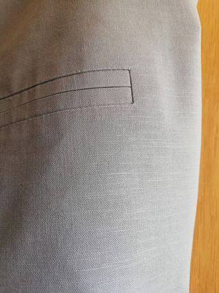 Chaleco de vestir gris