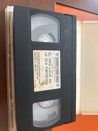 VHS El Pato Lucas en la Isla Fantástica