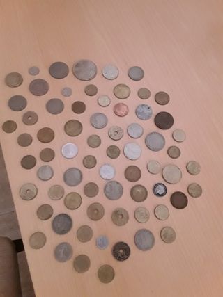 Lote de monedas antiguas