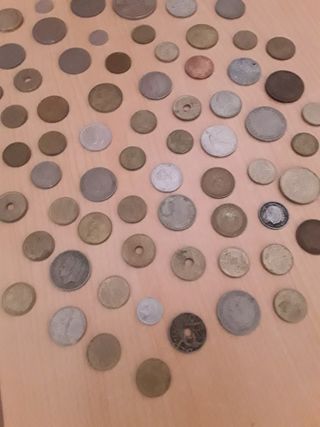 Lote de monedas antiguas
