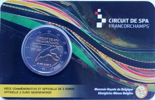 2 euros conmemorativos Bélgica 2025