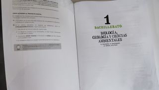 Biología, Geología y Ciencias Ambientales 1.