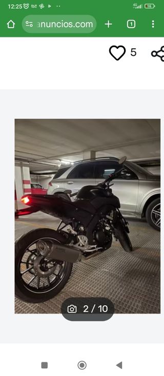 Yamaha MT 125 2022 - Como Nueva