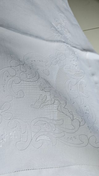 Lenzuola e coperta matrimoniali in puro lino