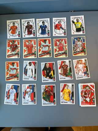 Lote Cromos Fútbol Topps Euro 2024 Lidl
