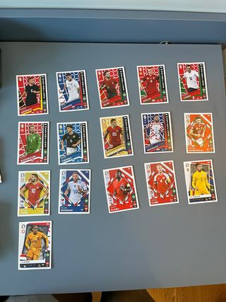 Lote Cromos Fútbol Topps Euro 2024 Lidl
