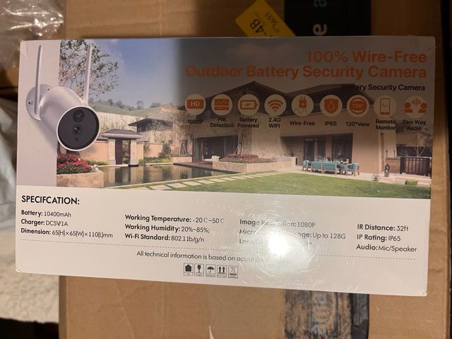 Telecamera di sicurezza LEMNOI A101