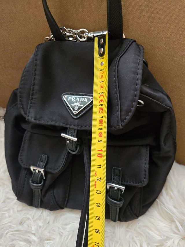 Mochila bolso  Negro con Cadena