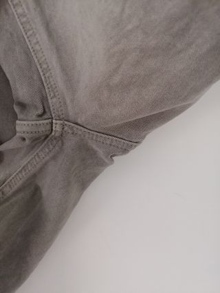 Pantalón corto vaquero Zara gris