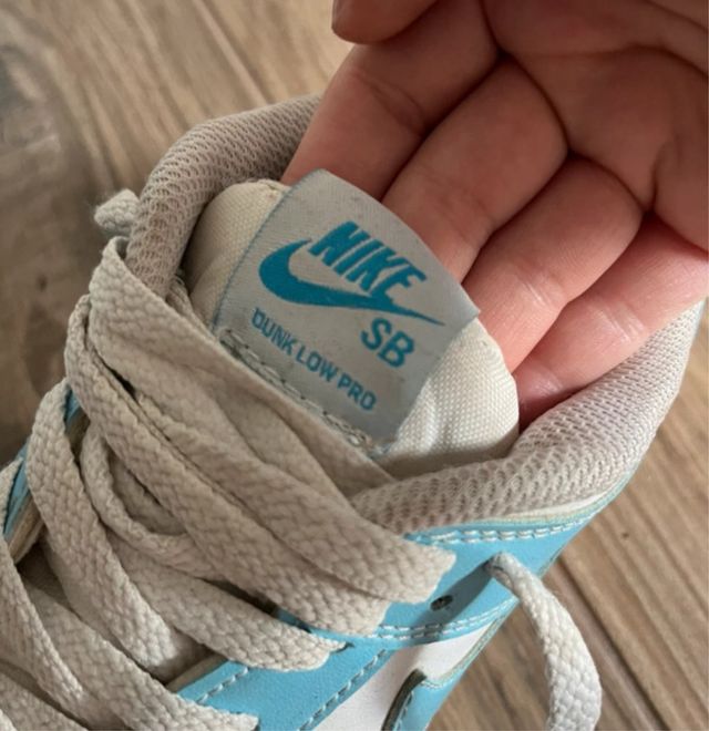 Scarpe Nike Dunk Low Azzurro Bianco