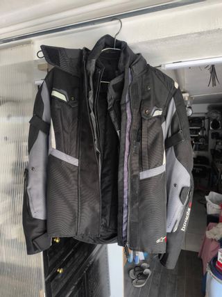 Chaqueta de moto mujer