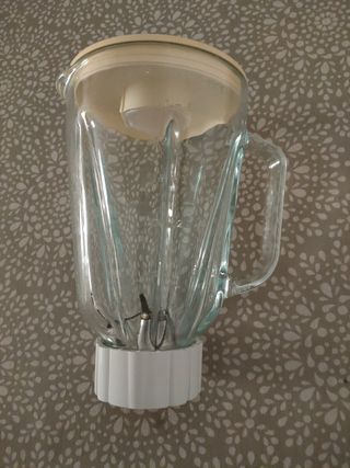 Jarra batidora de cristal