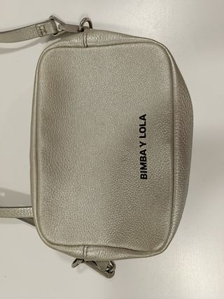 Bolso Bimba y Lola plateado