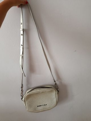 Bolso Bimba y Lola plateado