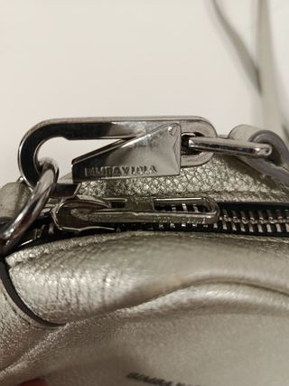 Bolso Bimba y Lola plateado
