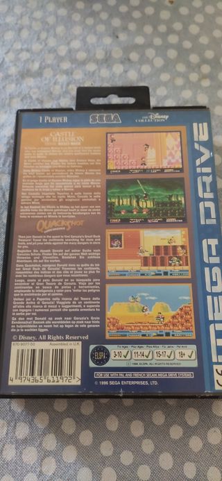 Collezione Sega Mega Drive Disney