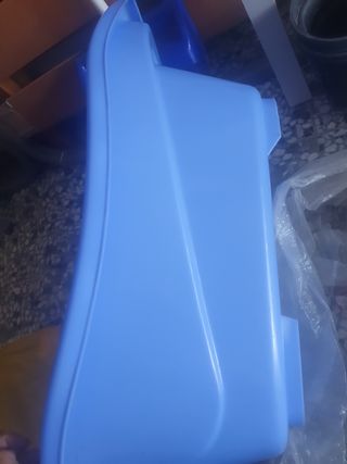 Bañera bebé azul