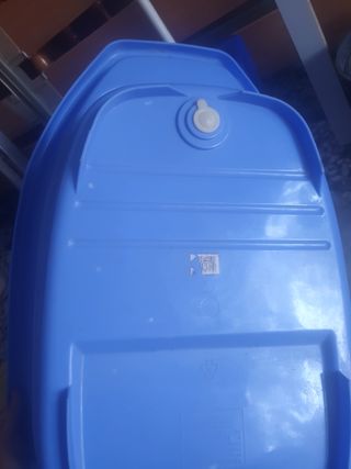 Bañera bebé azul