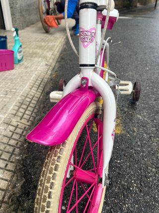 Bicicleta niña 4-6 años rosa