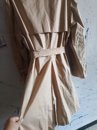 Gabardina Beige Mujer